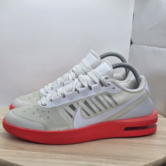 Nike Court Air Max Vapor Wing MS White/Orange Tennis Shoes CI9838-102 Women’s 9 - Picture 1 of 9